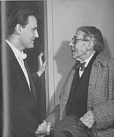 Jörg Demus mit Alfred Cortot Jörg Demus mit Alfred Cortot